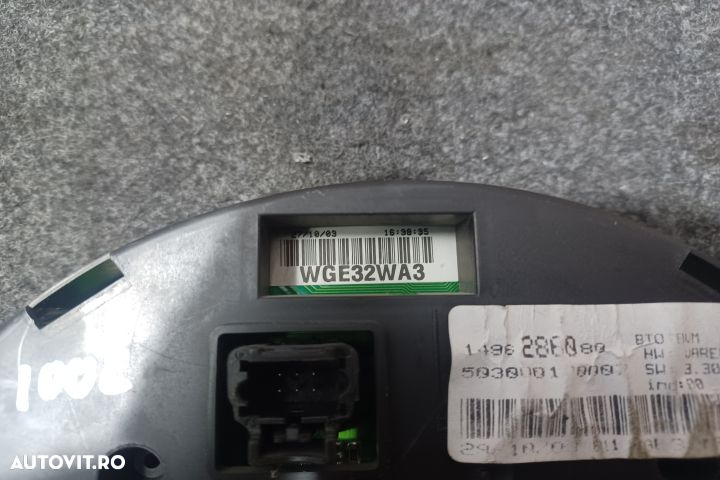 Display bord 1496286080 5550001707 Peugeot 807 1 [2002 - 2007] Miniva - 6