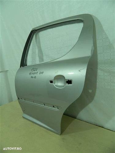 Usa stanga spate Peugeot 207 Hatchback, 2006, 2007, 2008, 2009, 2010, 2011, 2012, 2013, - 2
