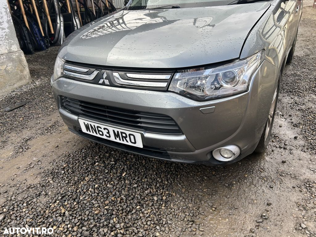 Bara fata Mitsubishi Outlander III 2012 - 2015 GRI (1225) model cu spalatoare far LOVIT - 3