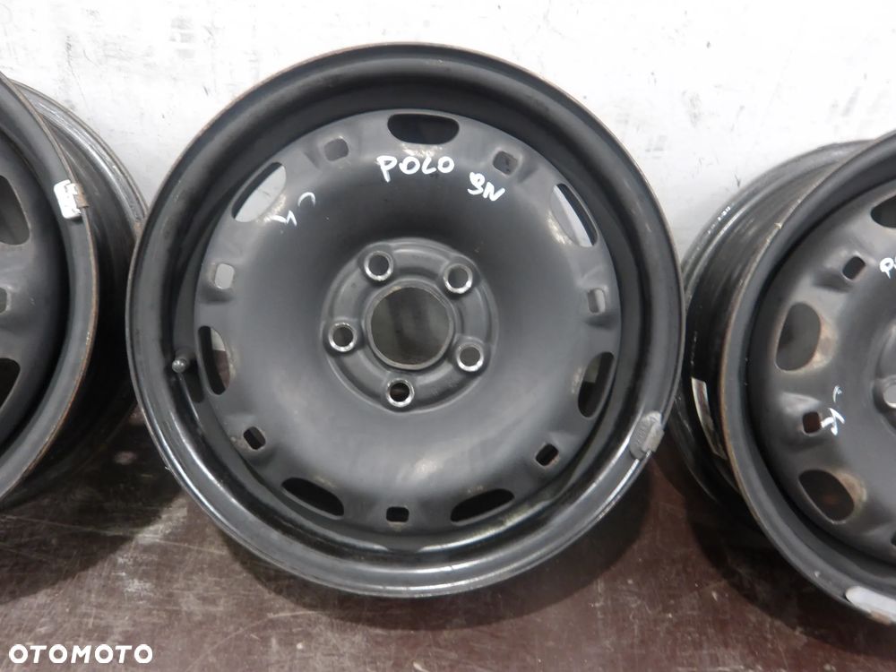 VW POLO IV 9N HB 5D 1.4TDI FELGI STALOWE STALÓWKI 5X100 5J ET35 R14 - 6