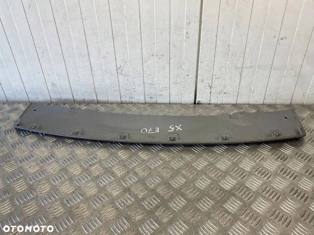 SPOILER NAKŁADKA DOKŁADKA ZDERZAKA TYŁ TYLNEGO BMW X5 E70 5112 7227840 - 3