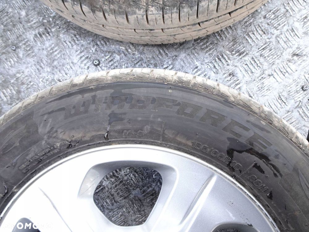 alufelgi z oponami kpl. dacia logan mcv ii 15" 4x100 et 40 - 10