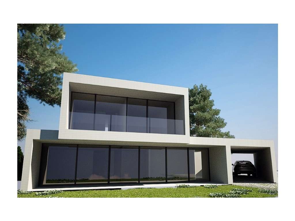 Lote com projecto aprovado, moradia t4 - Grande imagem: 5/10
