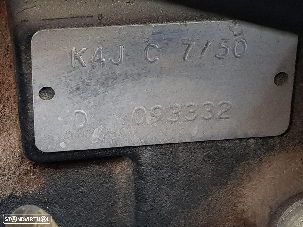 MOTOR COMPLETO RENAULT MEGANE I CLASSIC 1999 -K4J750 - 6