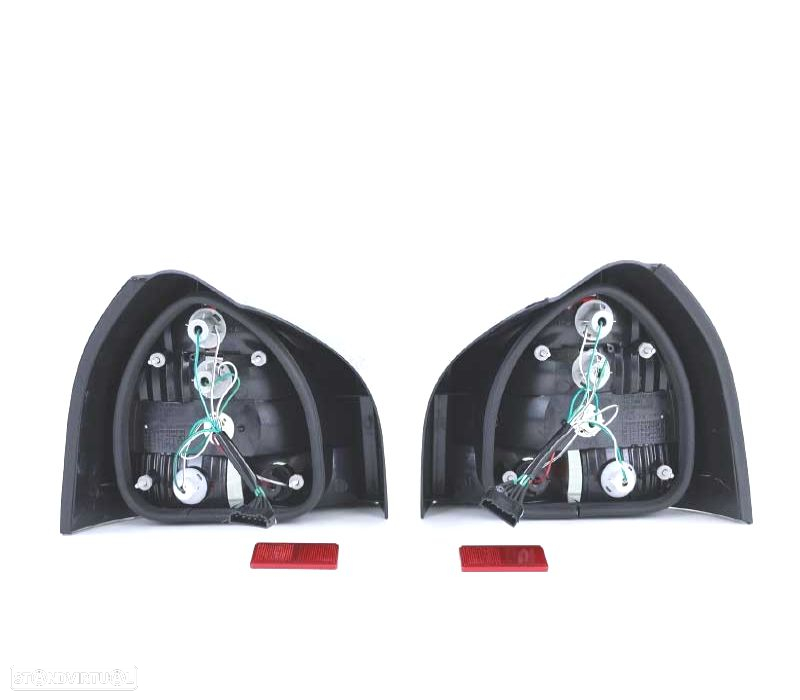 FAROLINS TRASEIROS AUDI A3 8L 96-00 FUMADOS - 2