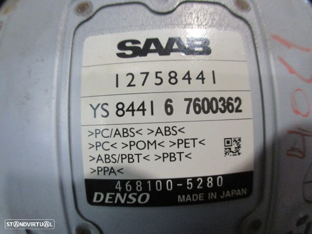 Radios 12758441 4681005280 SAAB 95  ESTATE 1 FASE 3 2006 1.9TID 150CV 5P PRETO ORIGINAL YS8441 - 4