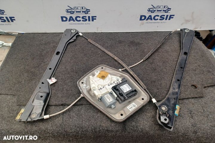 Macara geam fata dreapta electrica 1K0959792J 5M1837402F 1K3837462B 1 - 2