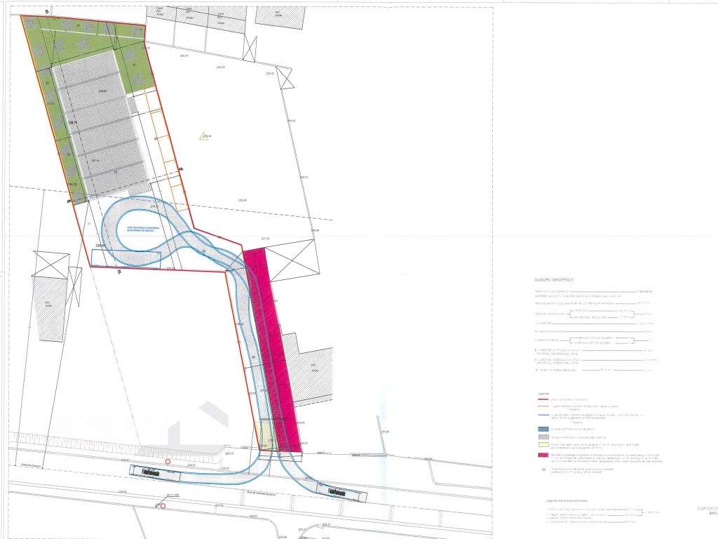Terreno com projeto aprovado para armazém em Feitos - Barcelos - Grande imagem: 2/3