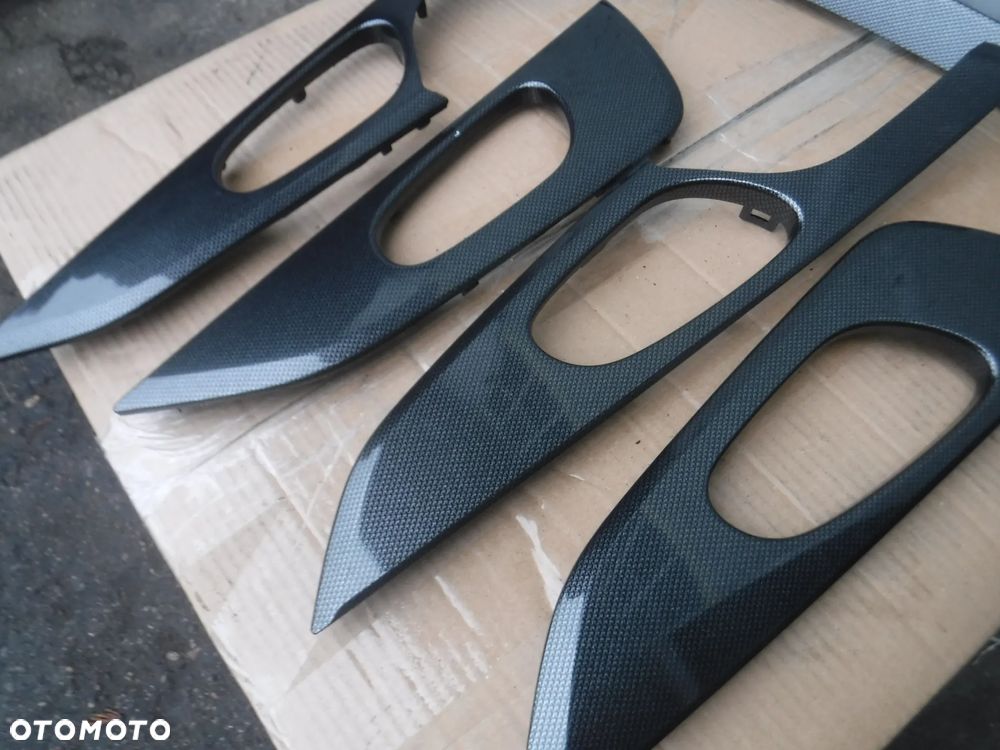 Nissan X Trail X-Trail T32 2014<  listwy dekor dekory karbon carbon drzwi deski komplet - 3