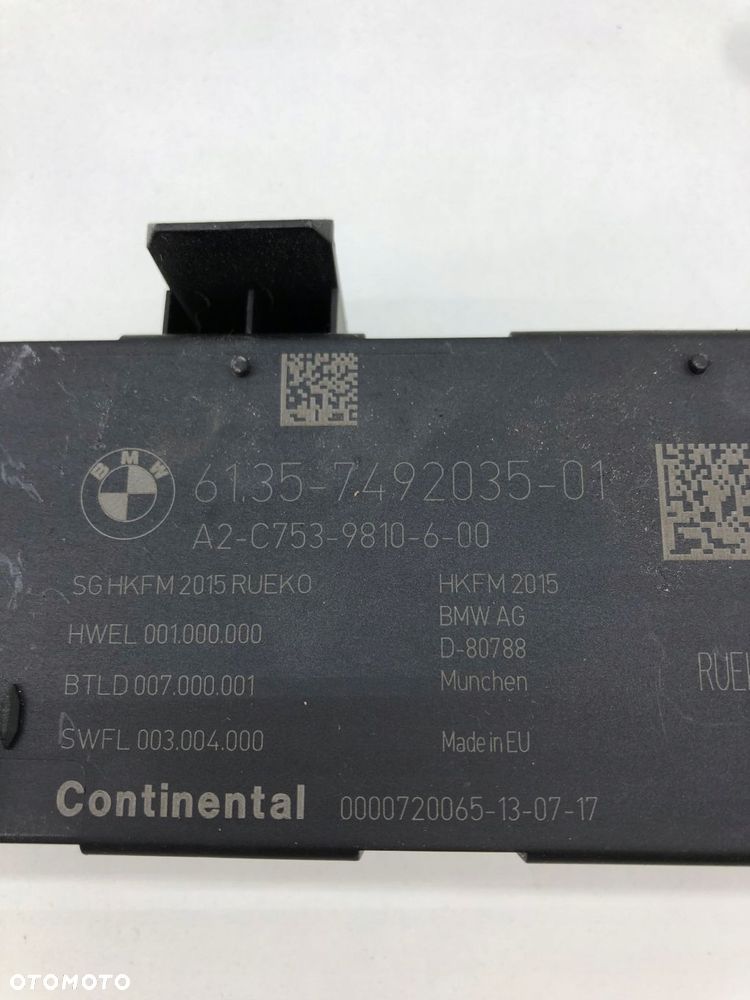 BMW X6 F16 F15 F48 MODUŁ STEROWNIK KLAPY TYŁ 7492035 - 2