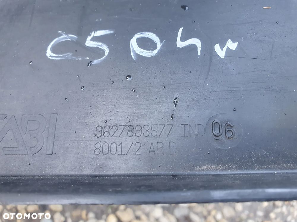 LISTWA NAKŁADKA PRÓG PRAWY TYŁ C5 9627893577 POSIADAM 3 SZT - 13