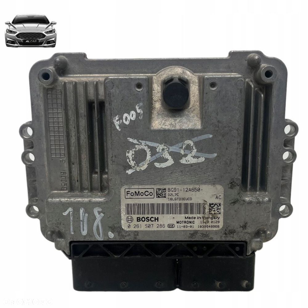 STEROWNIK SILNIKA 1.6 ECOBOOST S-MAX MK1, MONDEO MK4 BG91-12A650-AC - 1
