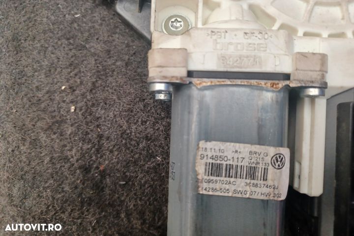 Macara geam fata stanga electrica 965697 3C0959792A 914850117 9628481 - 8