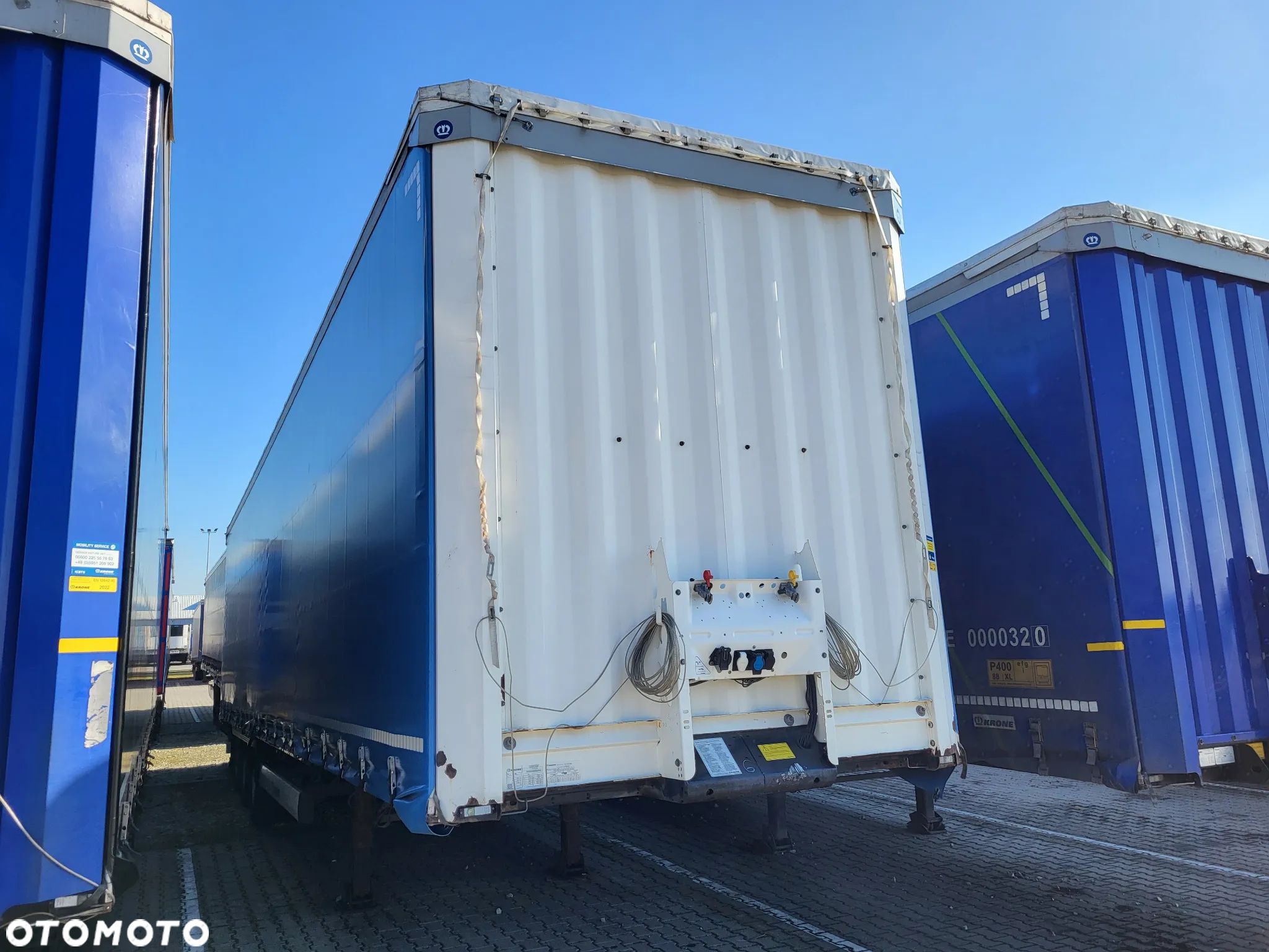 Krone Mega 2018 Osie BPW, dach Edscha - 1