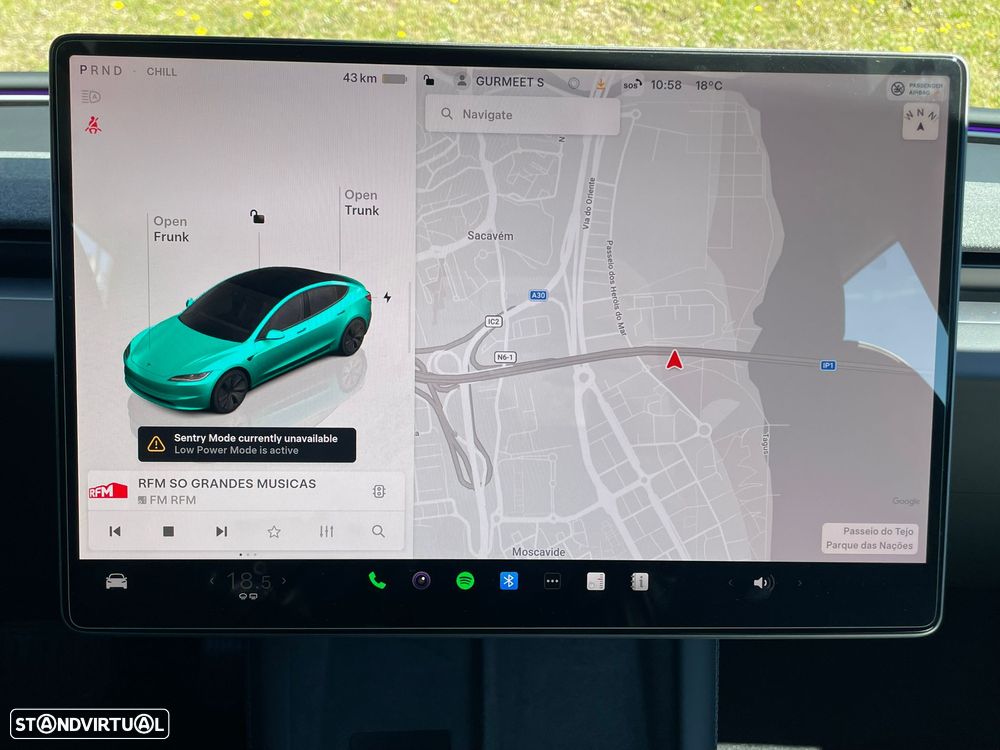 Tesla Model 3 Tração Traseira Premium - 15