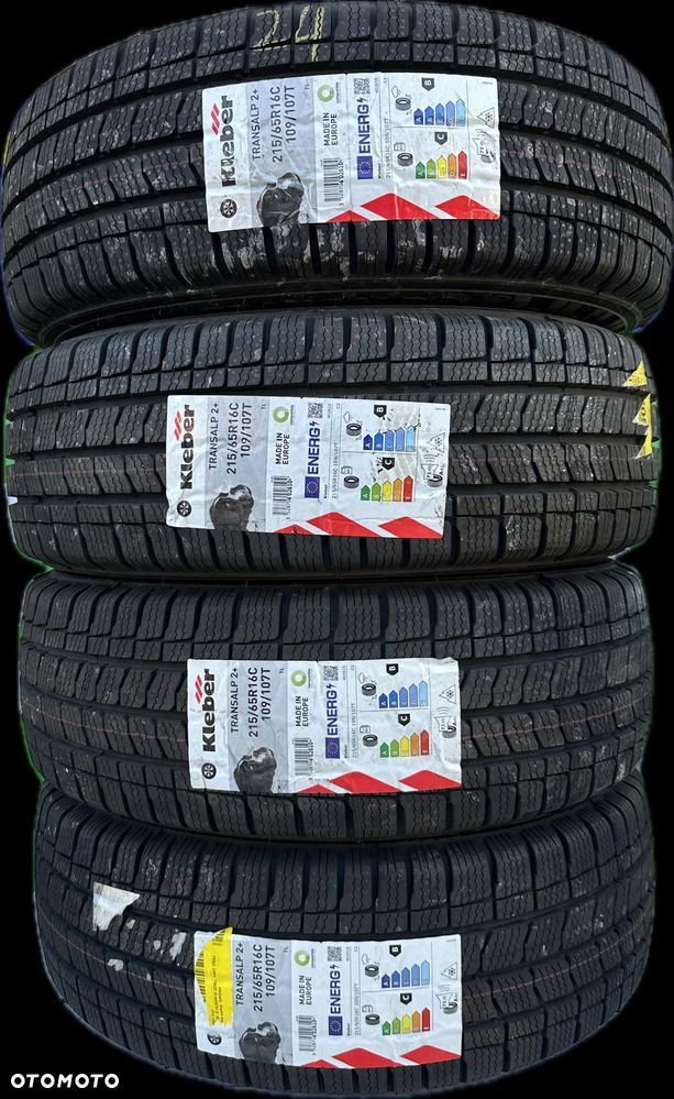 4 x 215/65R16C Kleber Transalp 2+ - 1