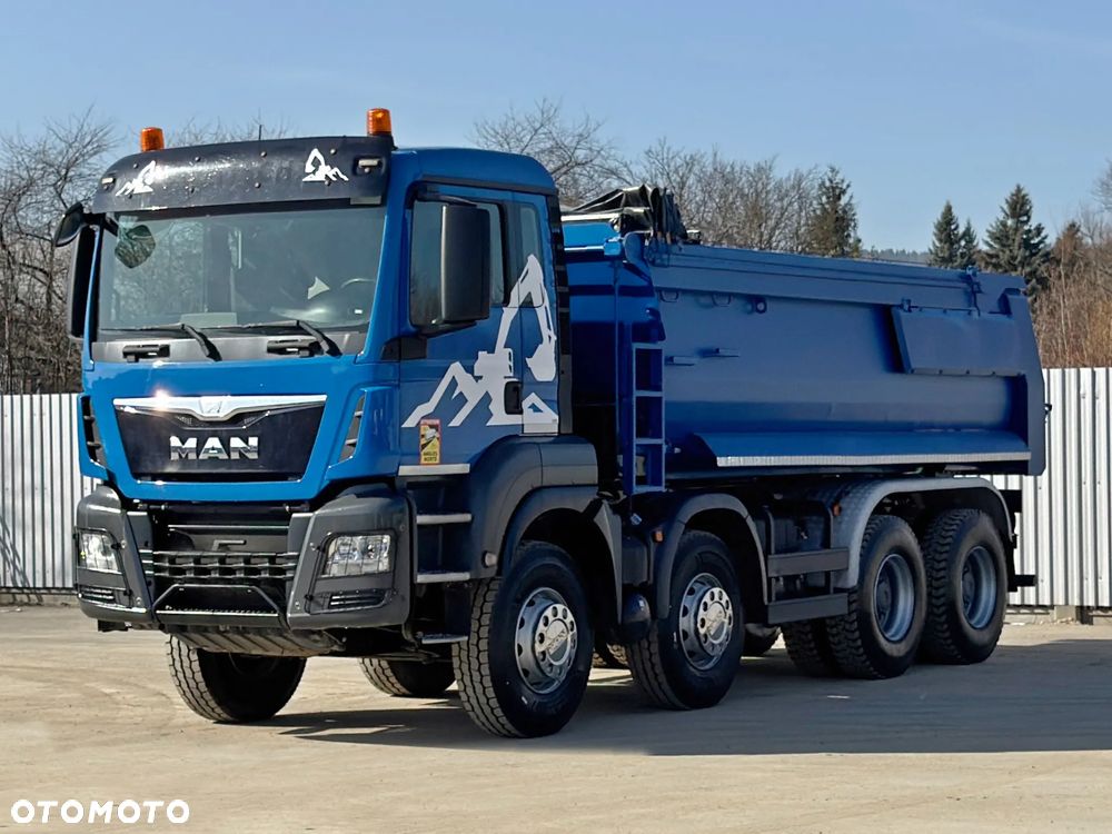 MAN TGS 35.480 * WYWROTKA * 8x4 * STAN BDB - 2