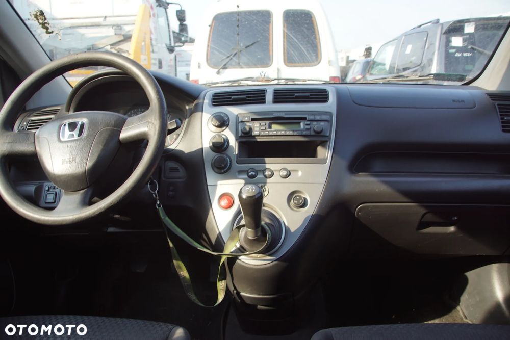 Auto na części - Honda Civic VII 1.7 CTDI 100 KM 4EE2 61MD4 B520P 2002R Silnik Skrzynia Drzwi Maska Błotnik Zderzak Klapa Lampa Lusterko Klamka Szyba Deska Kokpit Sterownik Moduł Czujnik Licznik Panel Kierownica - 14