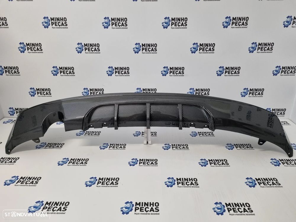 Difusor Traseiro BMW Série 2 (F22/F23) M-Performance Aquaprint Carbono (Saída Lateral) - 2