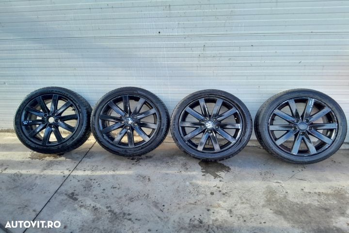 Jante aliaj cu anvelope 17 - set 225/45 R 17 Volkswagen VW Golf 6 [20 - 1