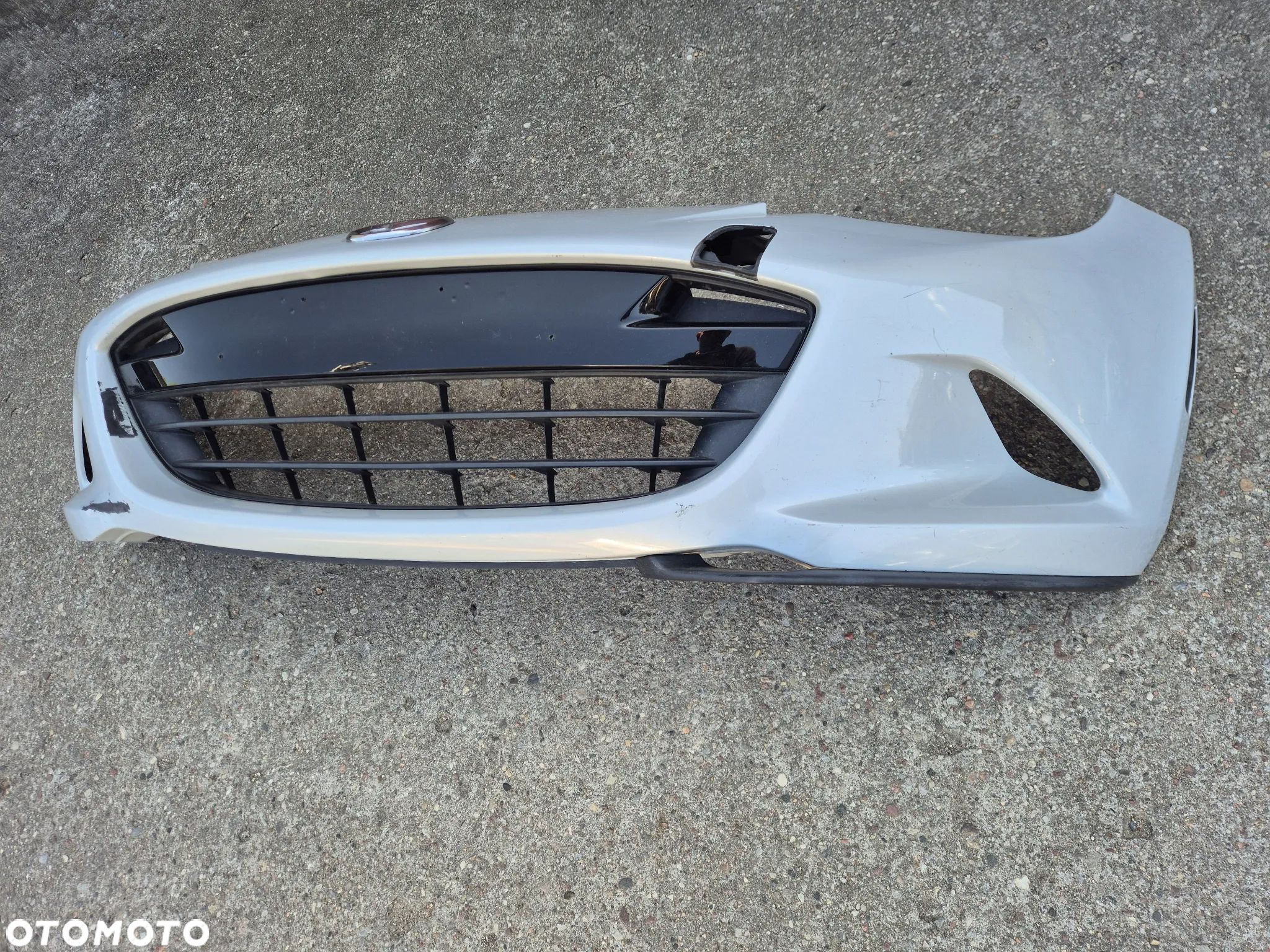 Mazda Mx5 IV ND 15- zderzak przedni kratka grill spoiler - 1