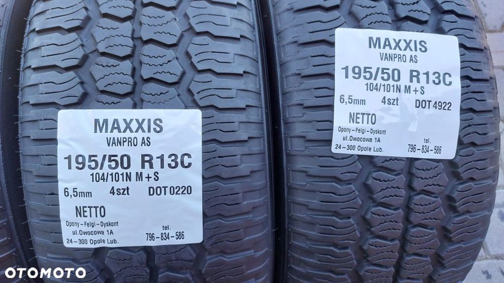 Opony Maxxis 195 50 R13C - 3