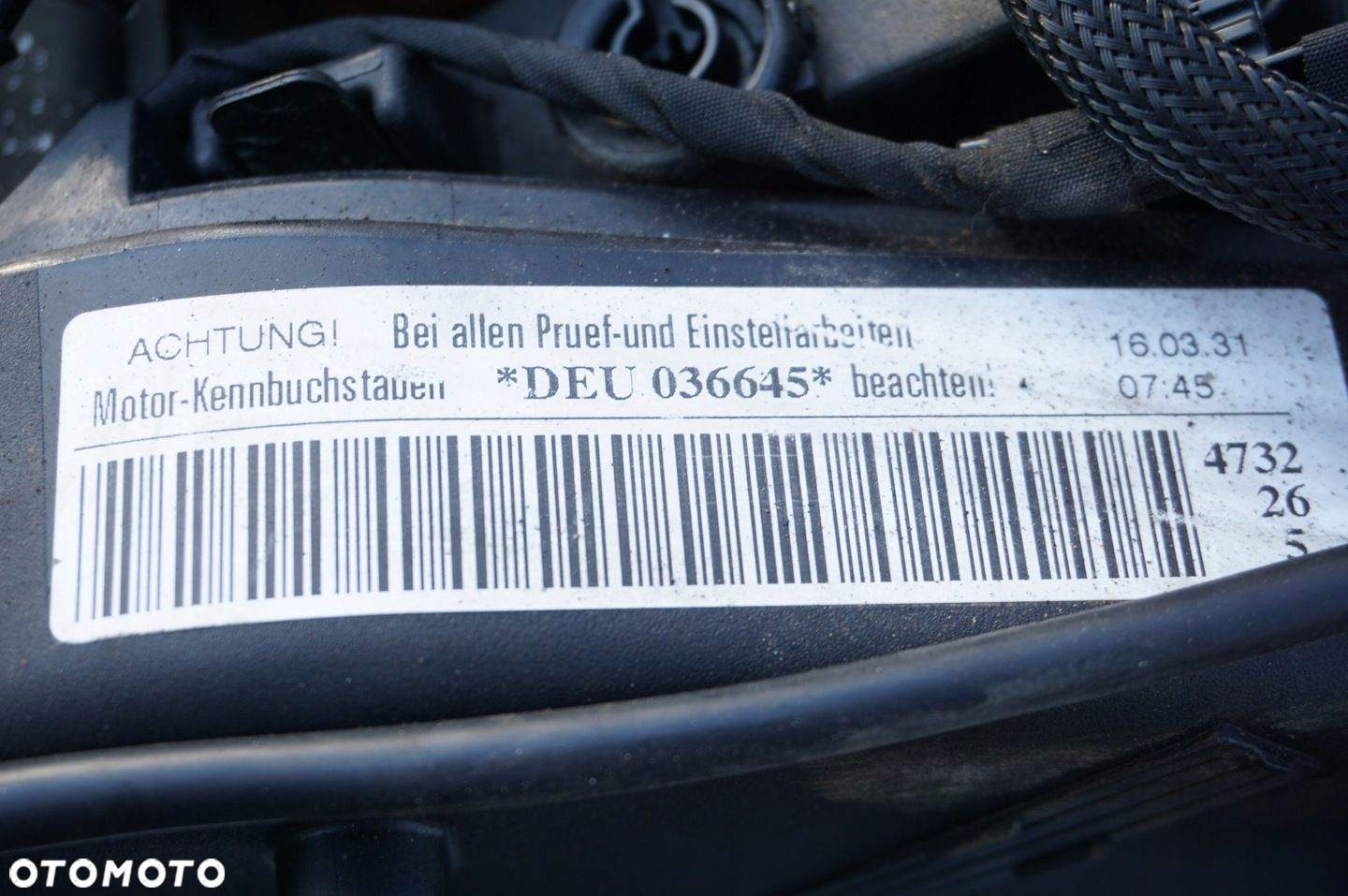 SILNIK DEU AUDI A4 B9 A5 F5 2.0 TDI KOMPLET 38 TYS KM - 11