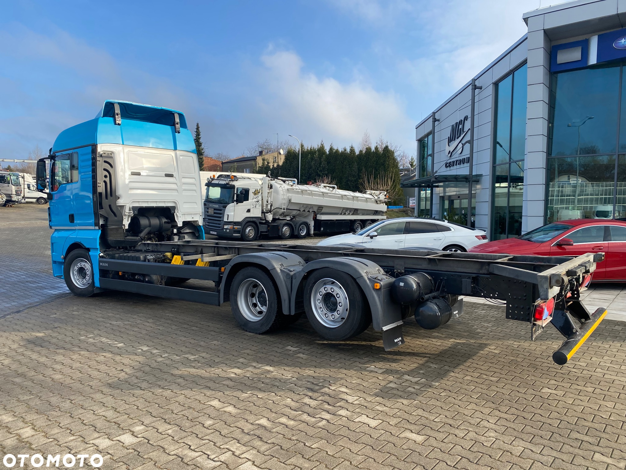 MAN TGX 26.500 / 6X2 / SERWIS na 496TKM /Stan IDEAŁ/E6/ BDF RAMA /6X2/ 3 OŚ SKRĘTNA + PODNOSZONA /SYPIALKA - 12