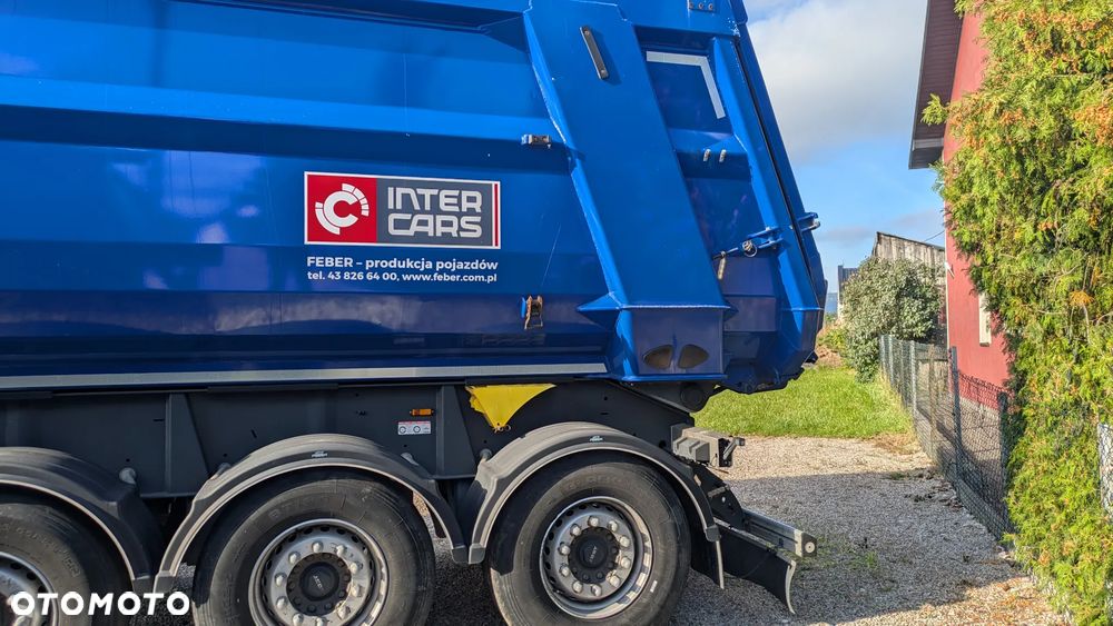 Feber Inter Cars 39m3 mało używana 5500KG STAN IDEALNY!!! naczepa wywrotka - 4