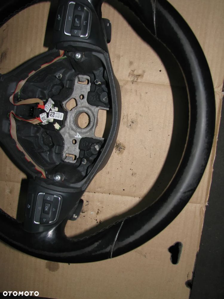 KIEROWNICA SKÓRA DSG ŁOPATKI VW GOLF VI KOMBI MULTIFUNKCJA - 2