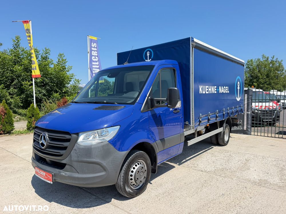Mercedes-Benz Sprinter Prelata 8 EUROPALETI AXA DUBLA SPATE - 3