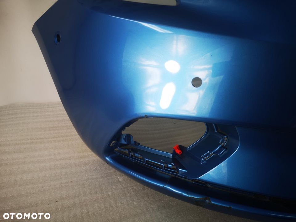 OPEL CORSA E NA 6 X PDC , BŁĘKITNY METALIK ZDERZAK PRZEDNI PRZÓD NR AUKCJI NZ519 - 4