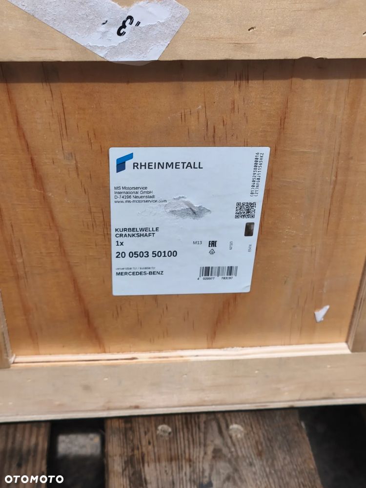 Wał Korbowy Mercedes Actros MP2 MP3 V6 OM501 Wał Korbowy Setra - 2