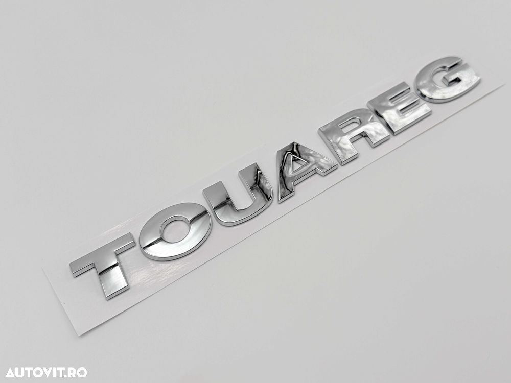 Emblema Compatibila VW Touareg crom - 1