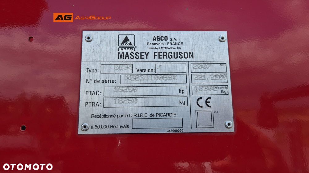 Massey Ferguson 7270 BETA AL 2007R - 22