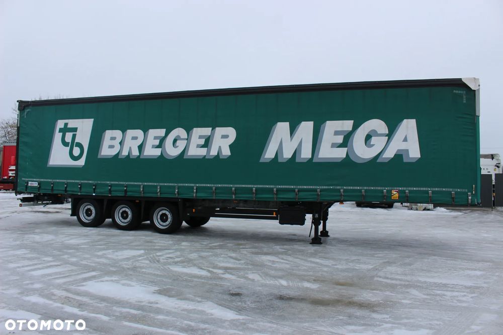 Schmitz Cargobull FIRANKA  /OSIE SCHMITZ /MEGA / DACH PODNOSZONY/ RAMA OCYNK /SERWIS FR / IDEALNY STAN / - 14