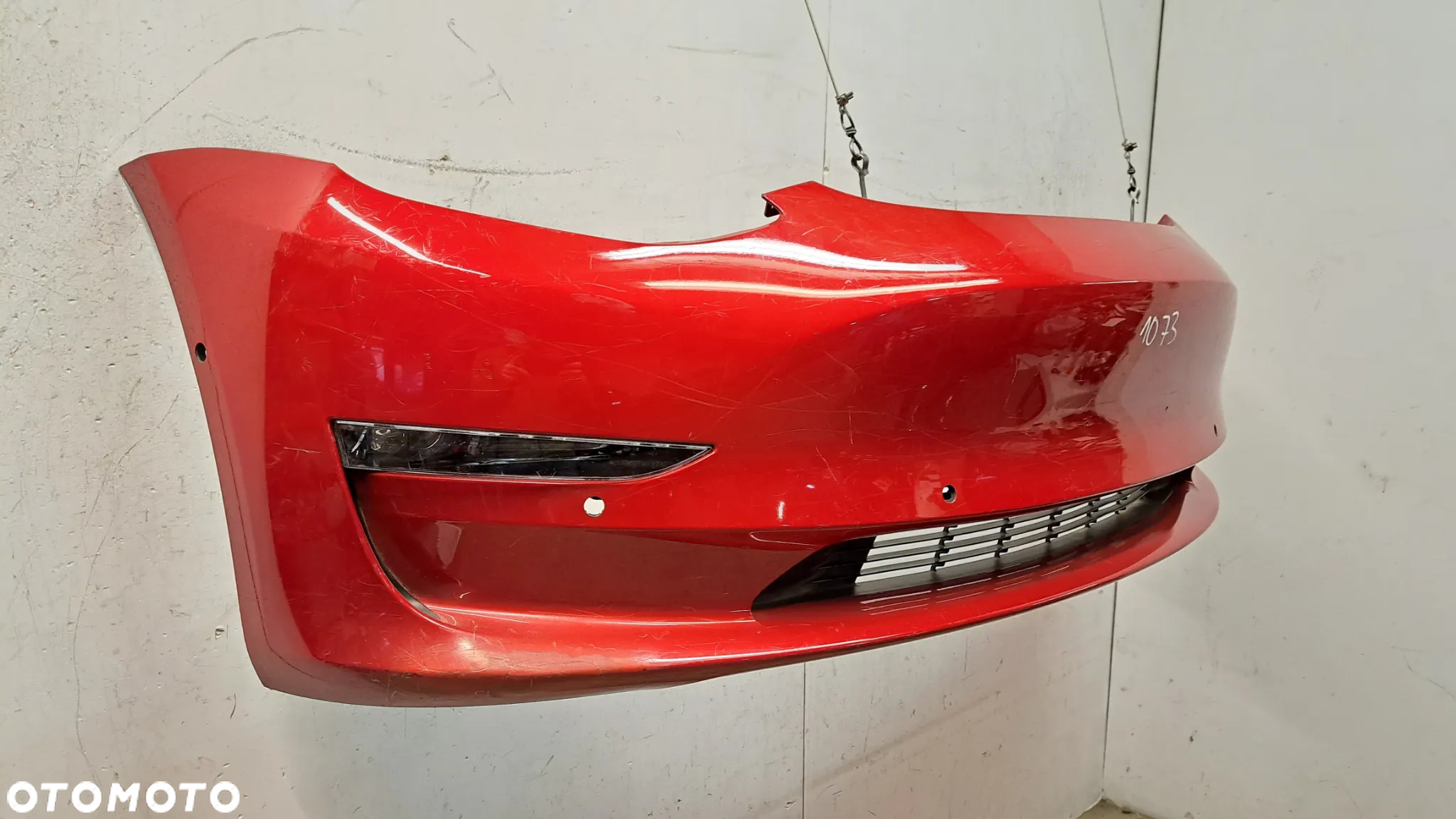 Tesla 3 Model 3 zderzak przedni przód 6xPDC - 2