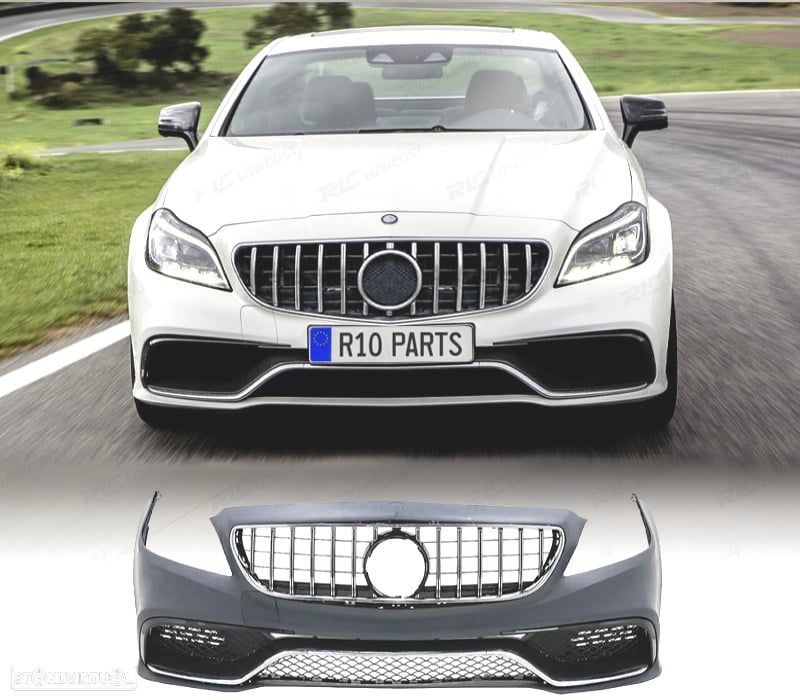 PÁRA-CHOQUES FRONTAL MERCEDES CLASE CLS W218 15-17 LOOK AMG - 1