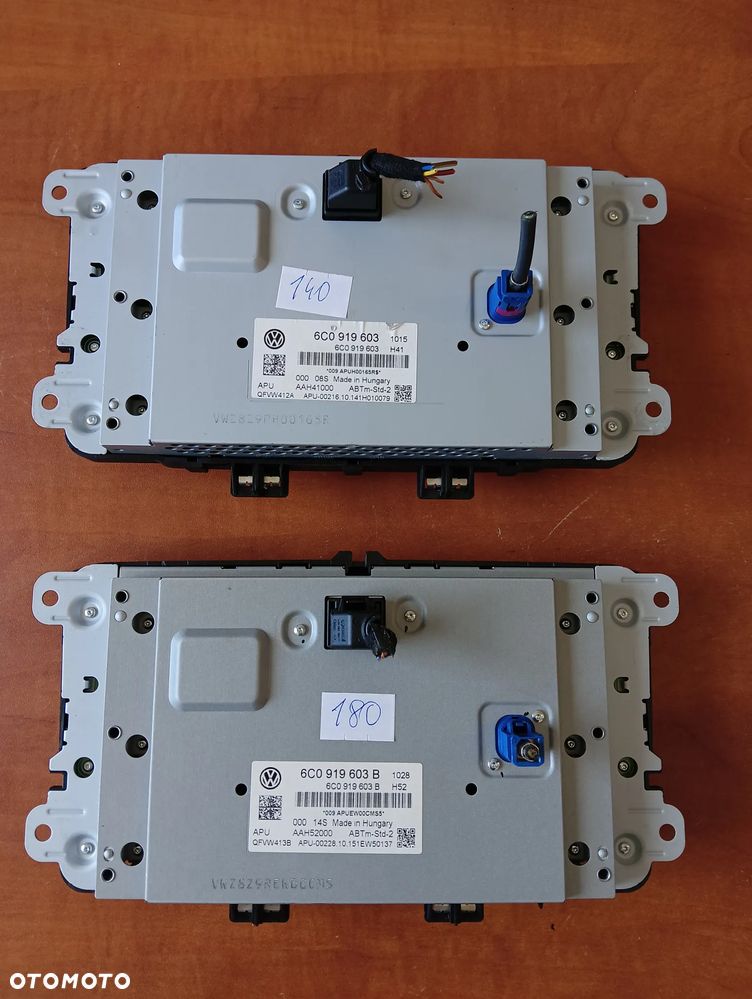 RADIO NAWIGACJA EKRAN 6C0919603  6C0919603B VOLKSWAGEN POLO - 2
