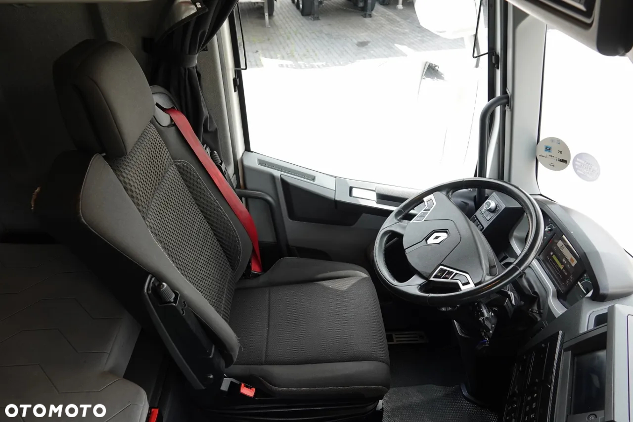 Renault T 440 / 6X2 / SOLÓWKA / FIRANKA 9.5 M / KLIMA POSTOJOWA  / WINDA / ALUFELGI / OŚ PODNOSZONA / PO KONTRAKCIE SERWISOWYM - 29
