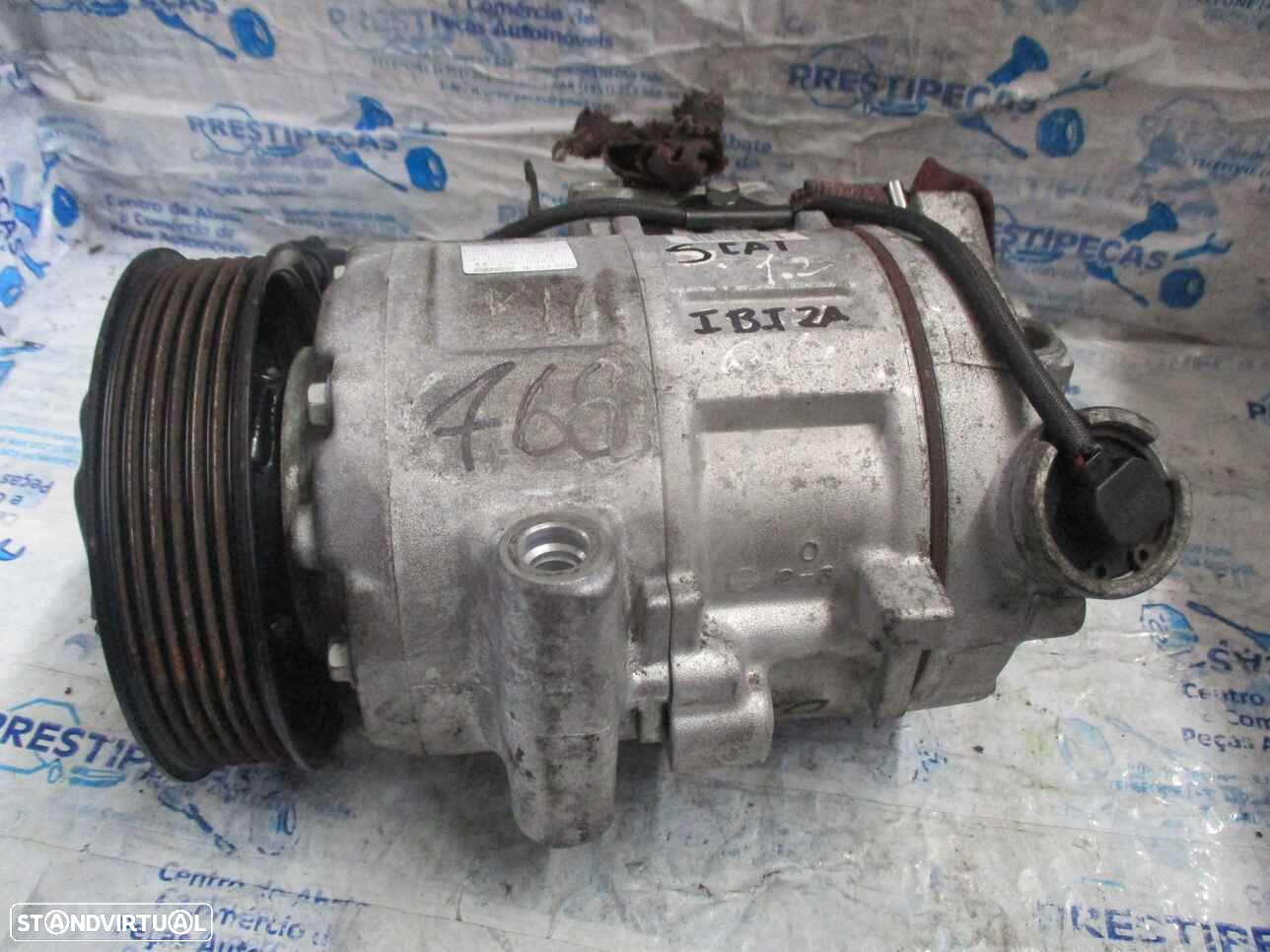Compressor AC 6Q0820803G  JP6SEU12CND2   SEAT IBIZA 2004 1.2I - 2