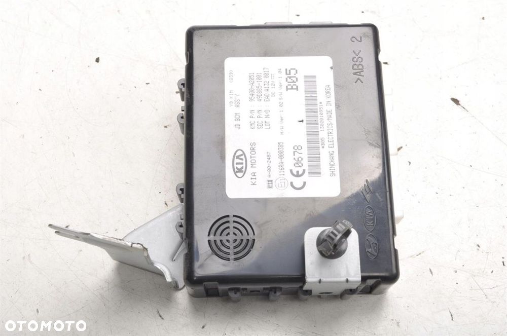 KIA PRO CEED II MODUŁ STEROWNIK BCM 95400-A2051 - 1