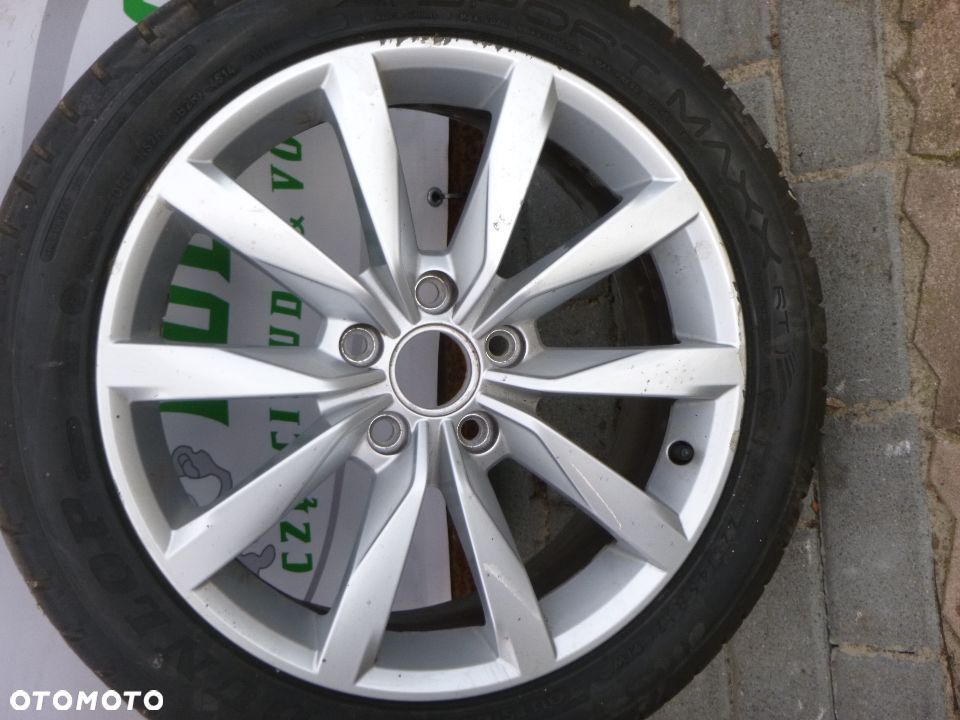 KOLO ALUFELGA 17" 7J ET49 VW GOLF VII 5G0601 - 2
