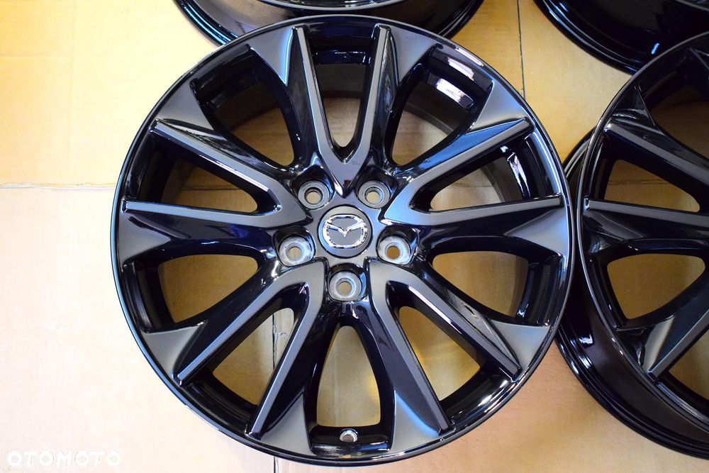 MAZDA 18'' 3 CX-3 CX-30 CX-5 6 Czarne! Oryginał! Jak Nowe! - 2