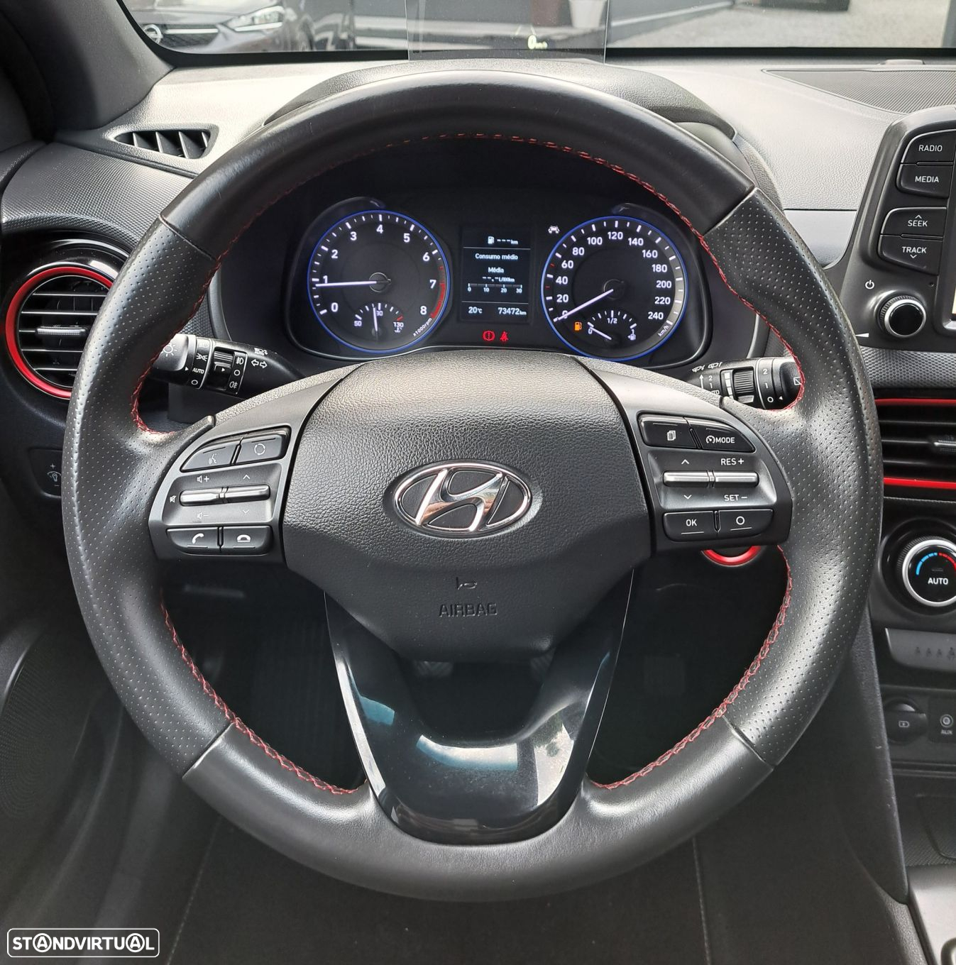 Hyundai Kauai 1.0 T-GDi Premium Pele/Tec Ver.+Nav+Vision - 8