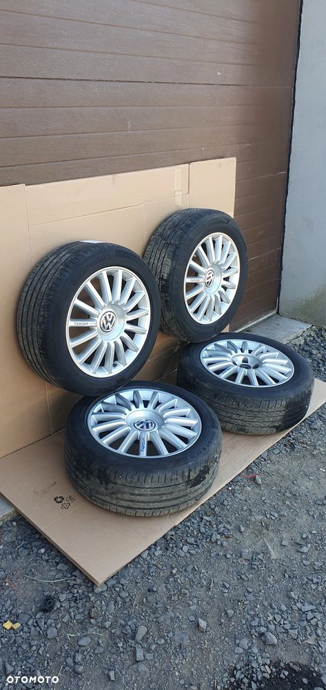 Alufelgi z oponami alusy 5X112 7,5J R17 ET40 VW Phaeton 3D0601025AC - 5