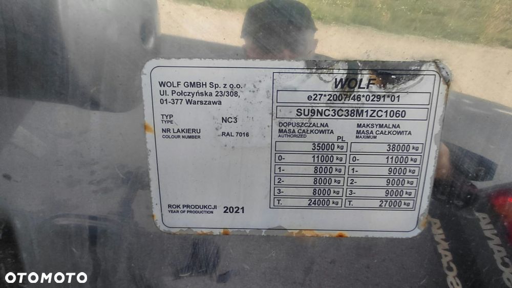 Lag WOLF CYSTERNA 32000L  IZOLOWANA ZAMIANA - 9