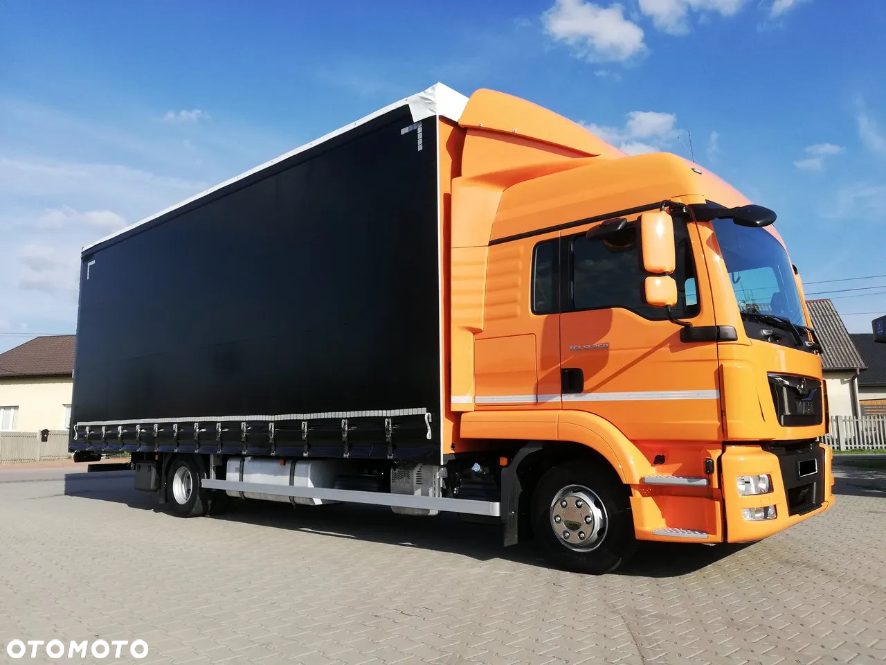MAN TGM 15.290 Firana 19 Palet Plandeka Suwany Dach - 7
