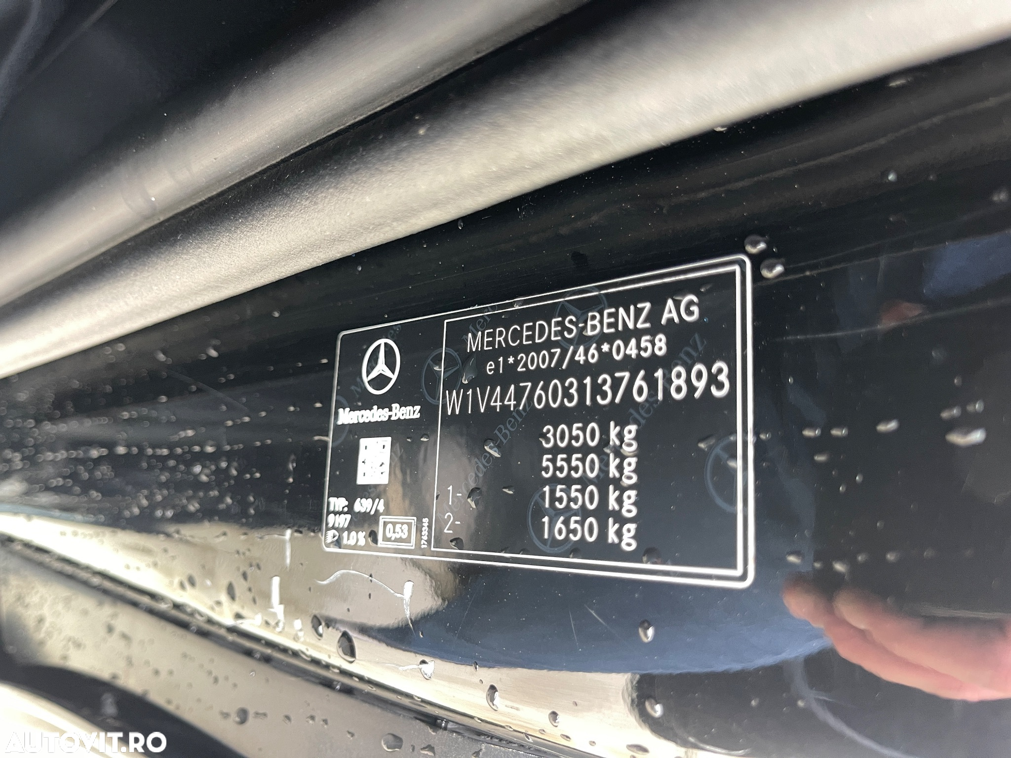 Mercedes-Benz Vito 114CDI AUTOMAT LUNG USI SPATE - 38