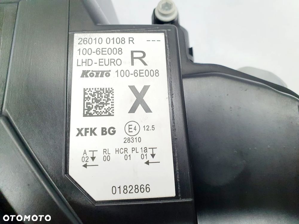 LAMPA PRAWA PRZÓD RENAULT KANGOO IV 21r-24 ZWYKŁA+LED 260100108R ORYG EU!!! - 11